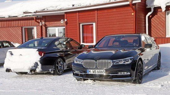 BMW начал серию дорожных испытаний M7