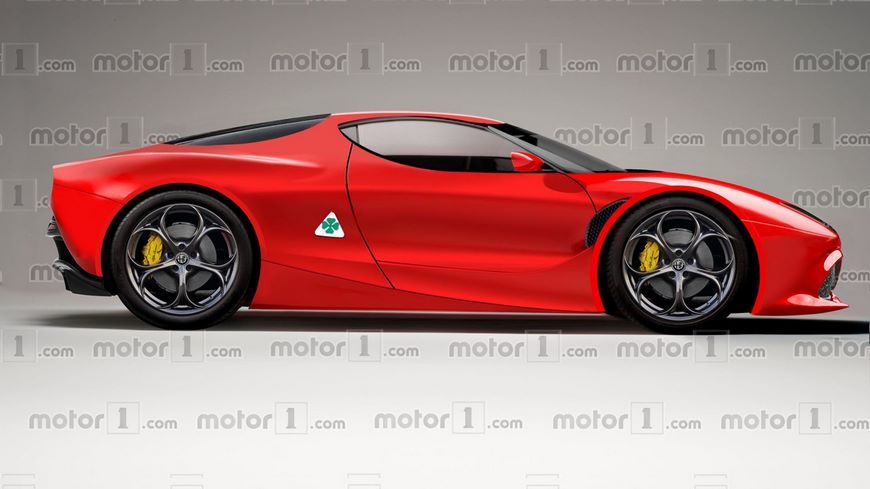 В сети показали новый Alfa Romeo 8C Coupe на 700 «лошадок»