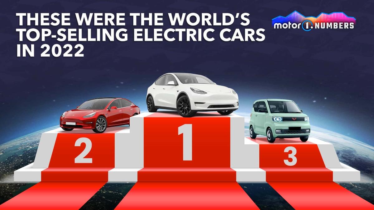 Названы самые продаваемые электромобили в мире в 2022 году
