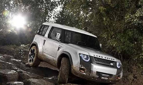 Новая внешность внедорожника Land Rover Defender 