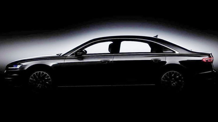 Audi продолжает интриговать новыми тизерами новинки A8