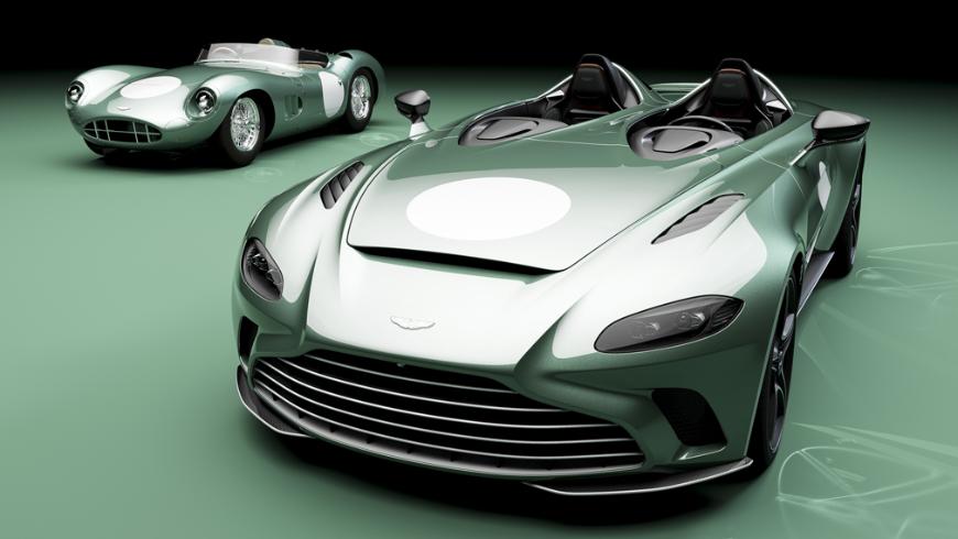 Эксклюзивный Aston Martin посвятили 65-летнему спорткару DBR1
