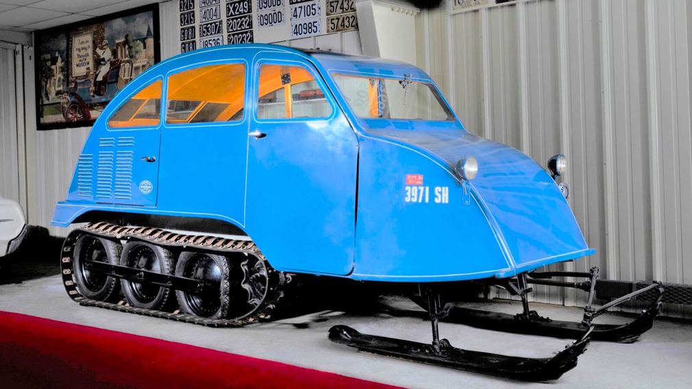 На аукционе продадут снегоход Bombardier B7 1940-х годов