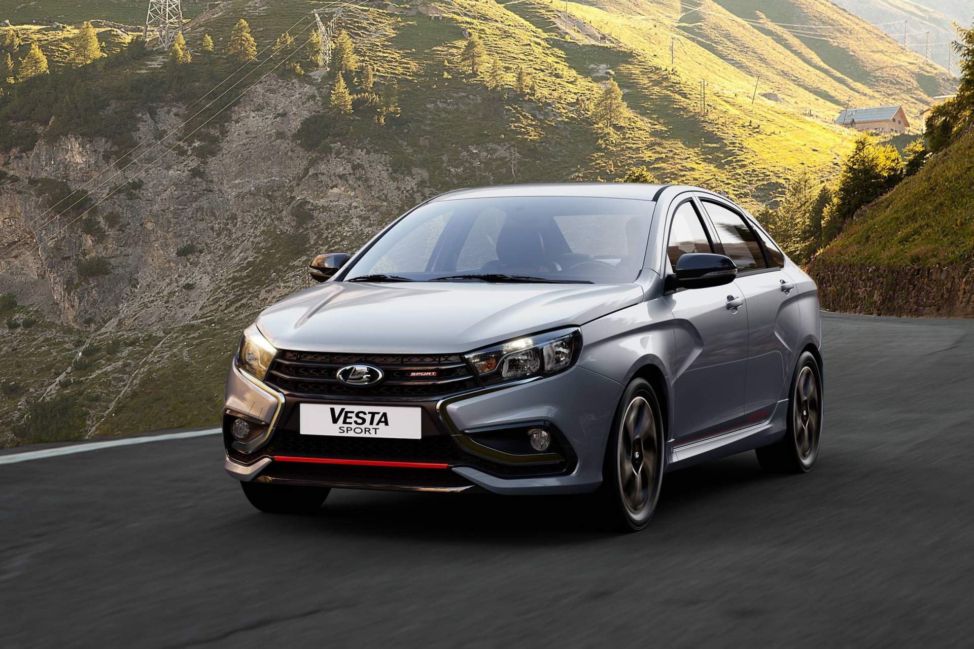 Компания АВТОВАЗ выпустила тестовую версию обновленного седана LADA Vesta  Sport NG