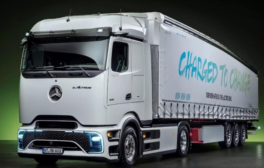 Mercedes показал новейший тягач на электротяге eActros с окупаемостью пять лет
