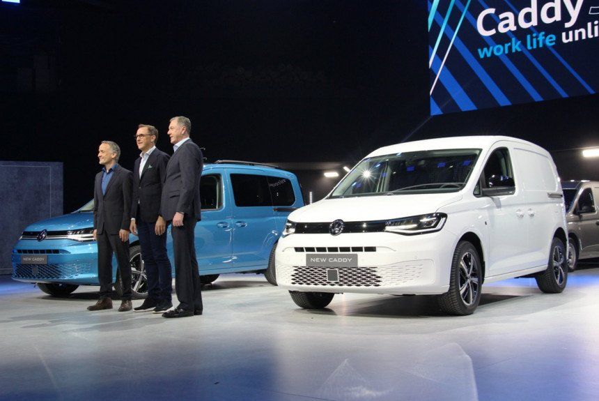 В Германии показали Volkswagen Caddy новой генерации