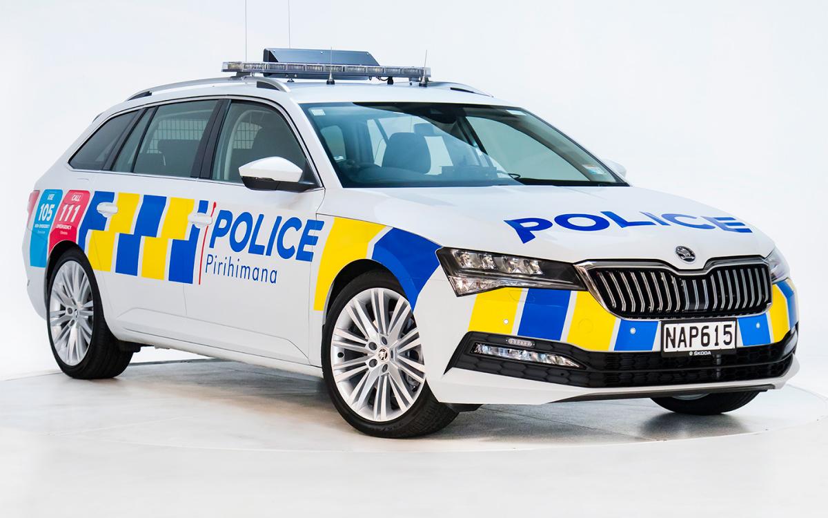 Универсал Skoda Superb стал официальным автомобилем полицейских в Новой Зеландии