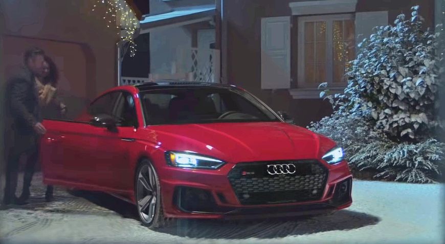 Audi представляет: Новый Санта на новом RS 5 Sportback