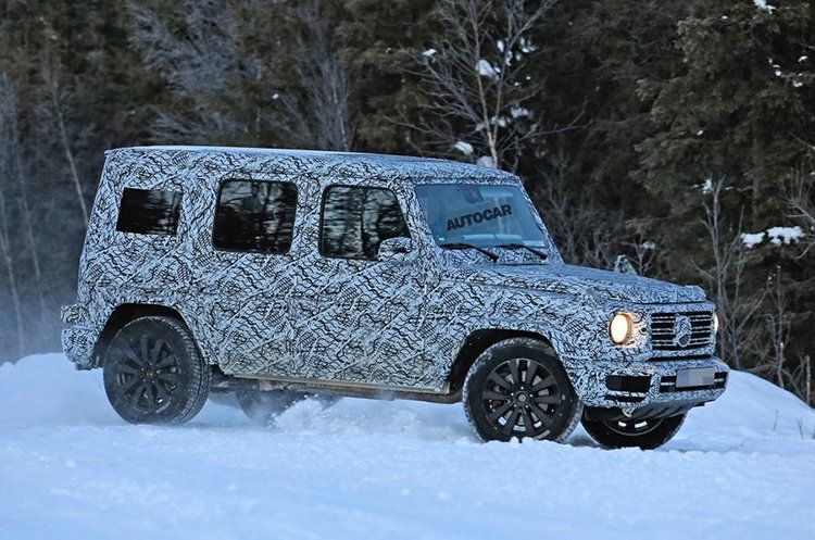 Mercedes-Benz G-Class: попался фотошпионам во время теста