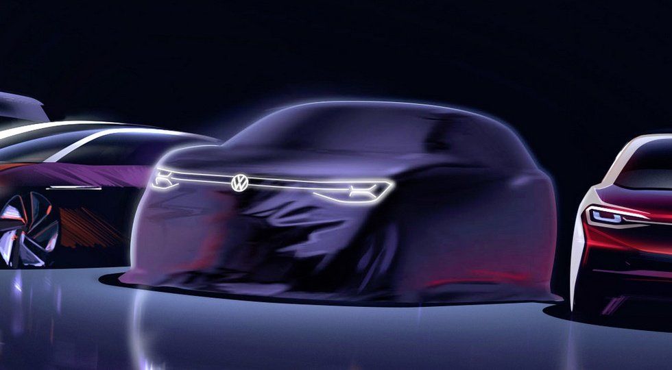 Volkswagen расширяет линейку электрокаров ID с новым кроссовером Roomz