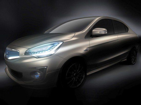 Mitsubishi создал прототип бюджетного седана  Concept G4