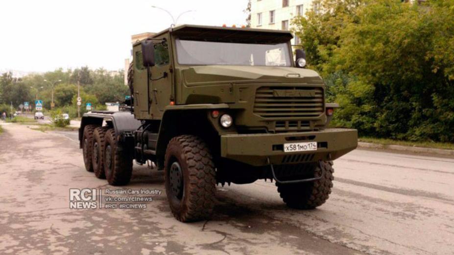 В интернете опубликовали новые фотографии нового Урал-6308