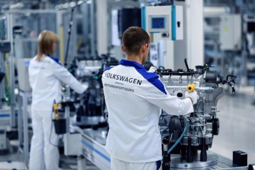 Завод Volkswagen в Калуге произвел 400-тысячный двигатель 