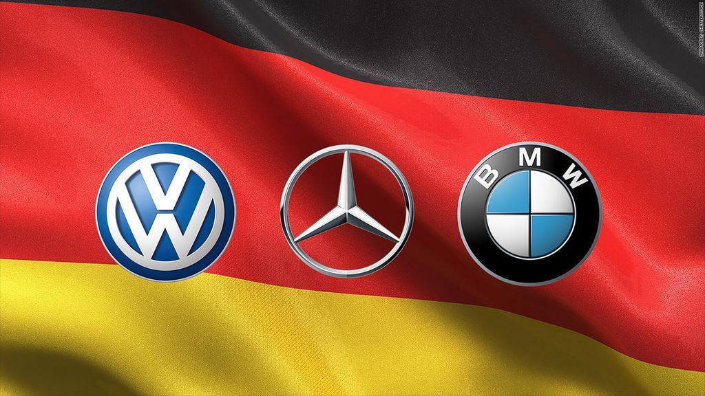 Немецкая тройка (BMW, Daimler и VW) подозреваются в преступном сговоре