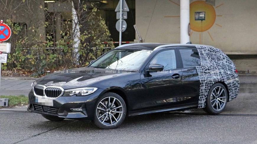 Журналистам попался прототип нового BMW 3-Series Sports Wagon
