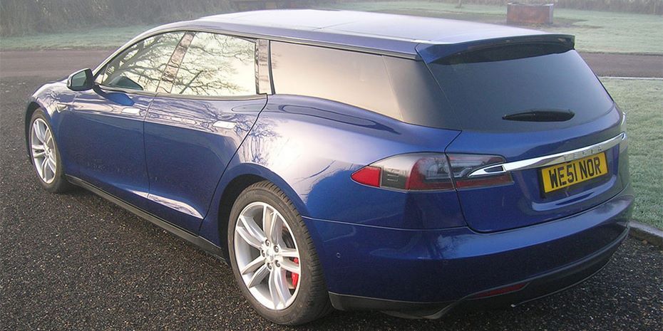 Tesla Model S Vagon: уже стал самым быстрым электрическим универсалом