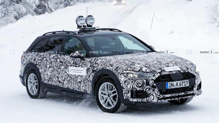 Журналисты впервые запечатлели обновленный Audi A4 Allroad 