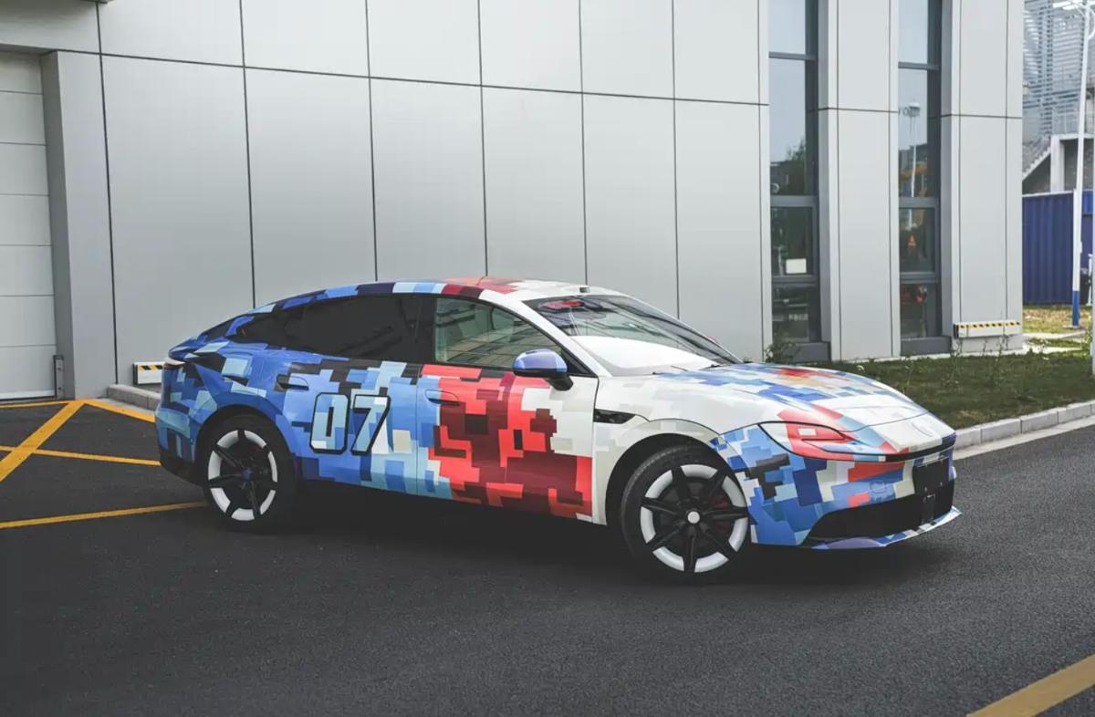 Электрический MG07 на новой платформе: шпионские фото