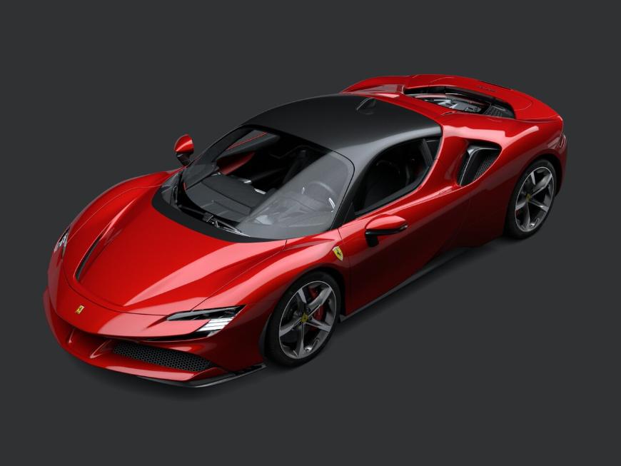 На тестах замечен прототип новой гибридной модели Ferrari 