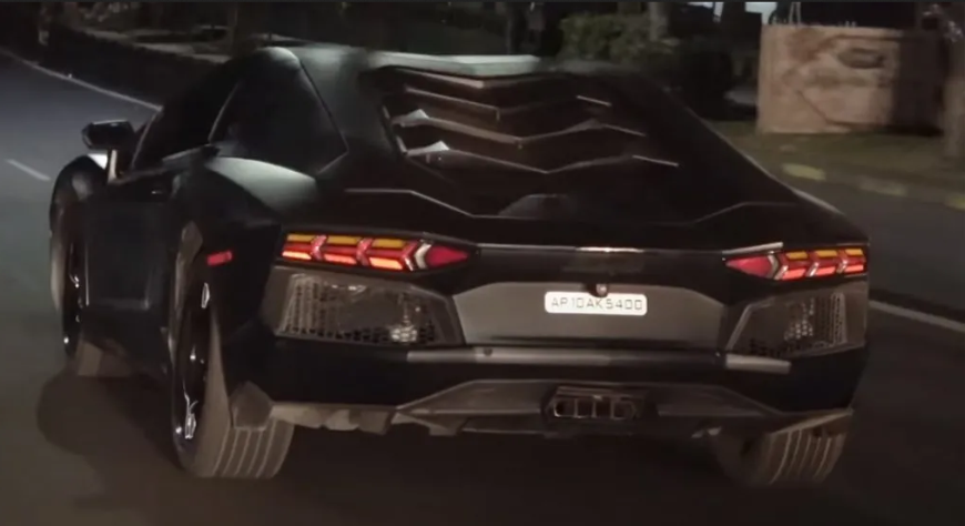 Из Honda Civic сделали реплику итальянского спорткара Lamborghini Aventador