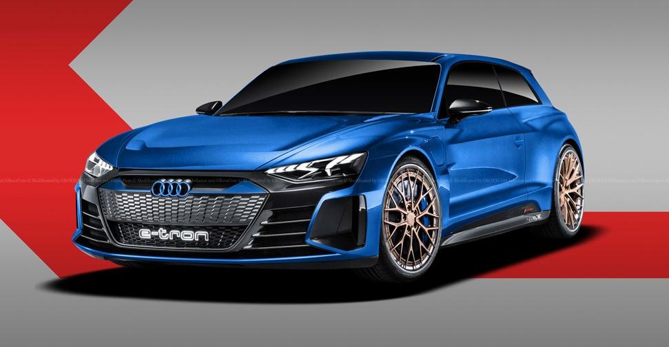 Электроседан Audi e-Tron GT представлен в кузове: Shooting Brake, купе и кабриолета