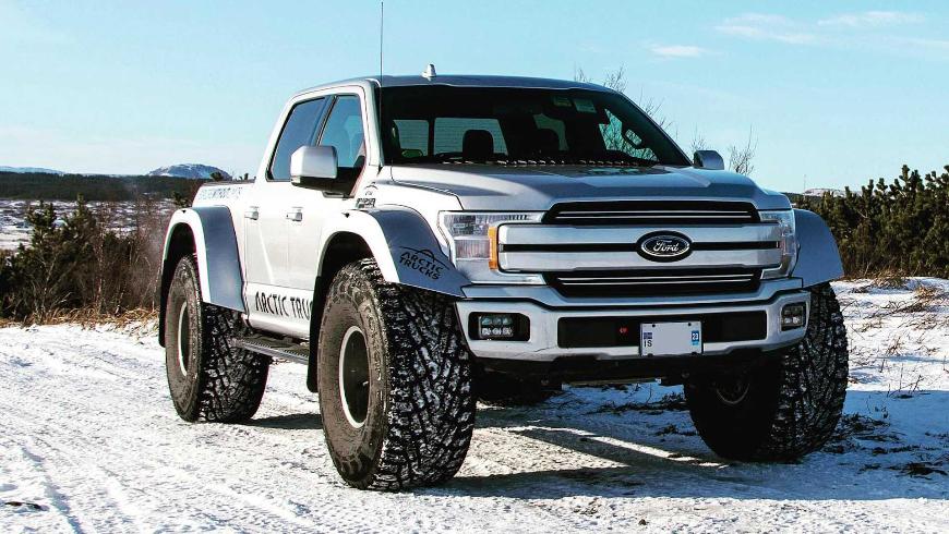 Ателье Arctic Trucks представило «злую» версию пикапа Ford F-150