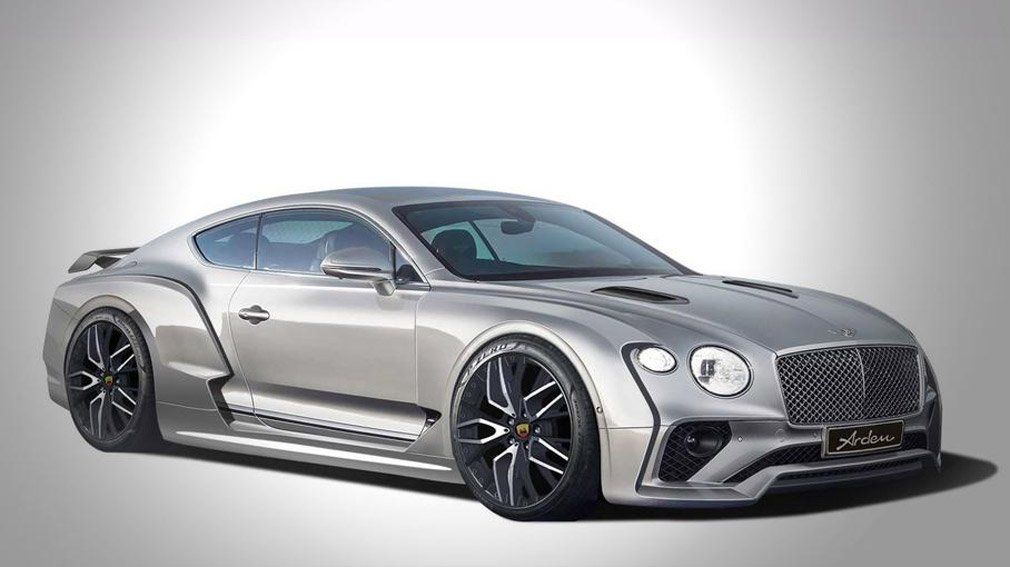 Тюнеры показали очень широкий Bentley Continental GT