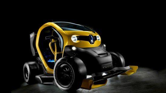 Концепт Renault Twizy Sport F1 позаимствовал у Формулы-1 технологию KERS 