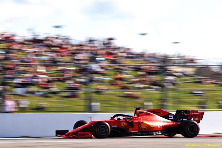В Ferrari прокомментировали сход Феттеля