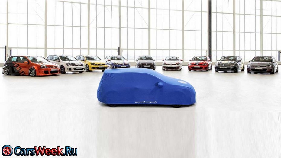 Volkswagen покажет Golf GTI с электромотором