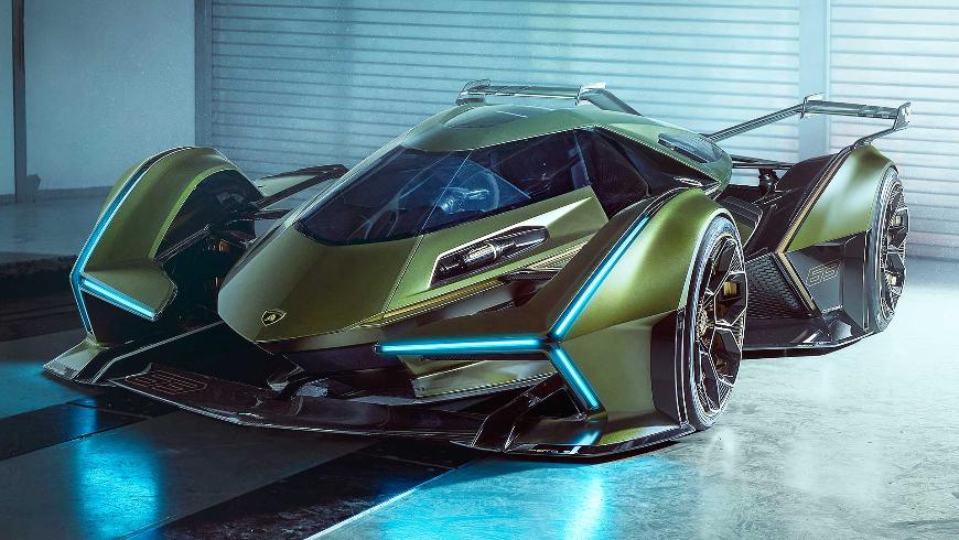 Lambo представил концепт нового суперкара для игры Gran Turismo 