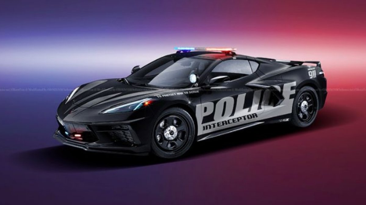 Chevrolet Corvette c7 Police