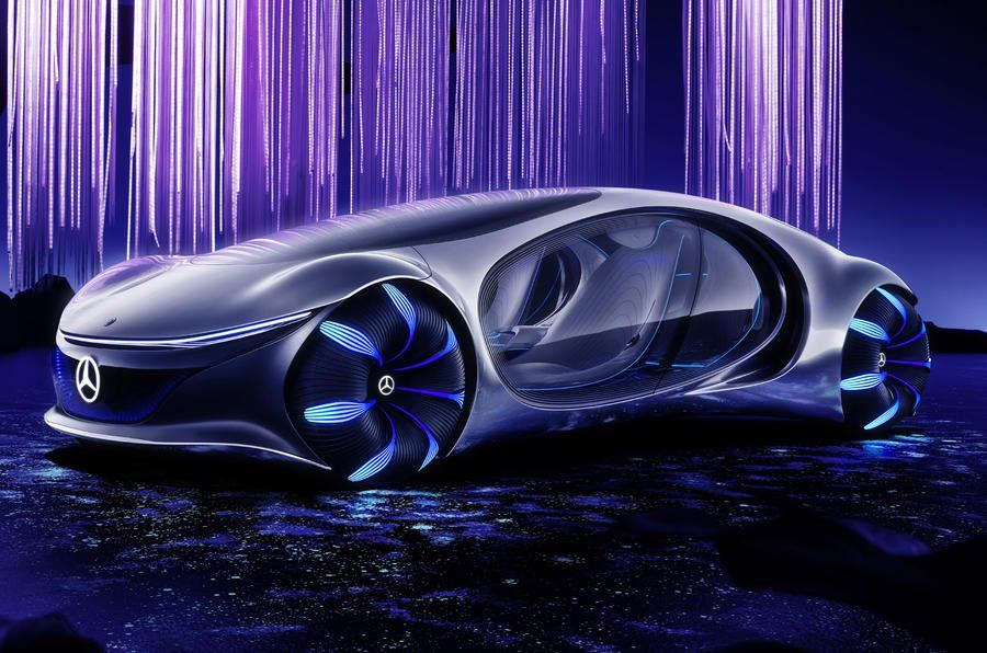 Mercedes представил футуристический концепт автомобиля из 22-го века