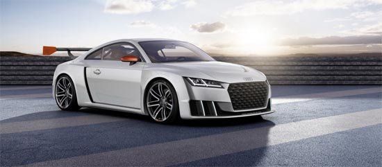 Audi представит купе TT Clubsport Turbo с электронаддувом