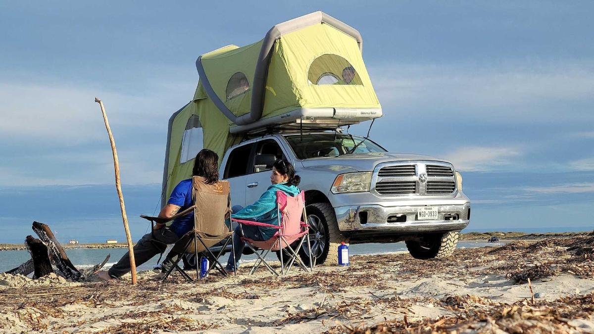 GentleTent GT Pickup или надувная палатка на крыше вашего авто