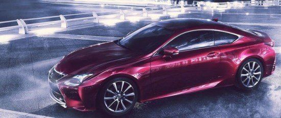 Lexus раскрыл внешность нового купе