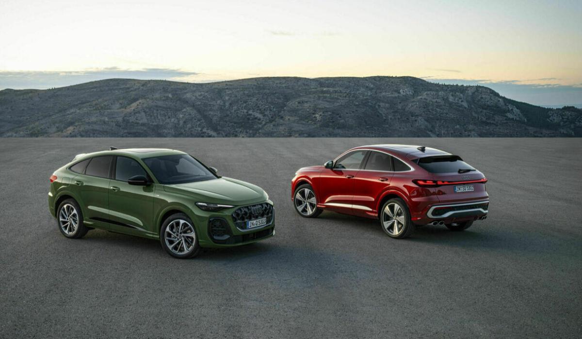 Audi рассекретила новое поколение купе-кроссовера Q5 Sportback. Авто сняли на фото