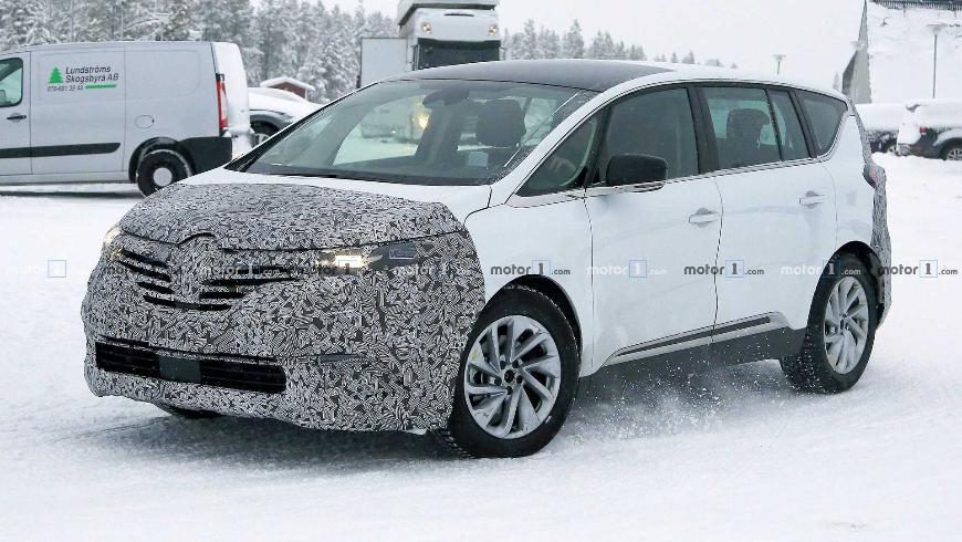 Журналисты заметили новую версию минивэна Renault Espace