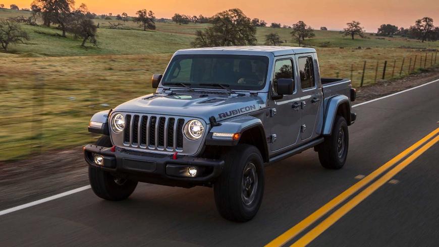 Пикап Jeep Gladiator можно будет арендовать за 9 149 рублей в месяц 