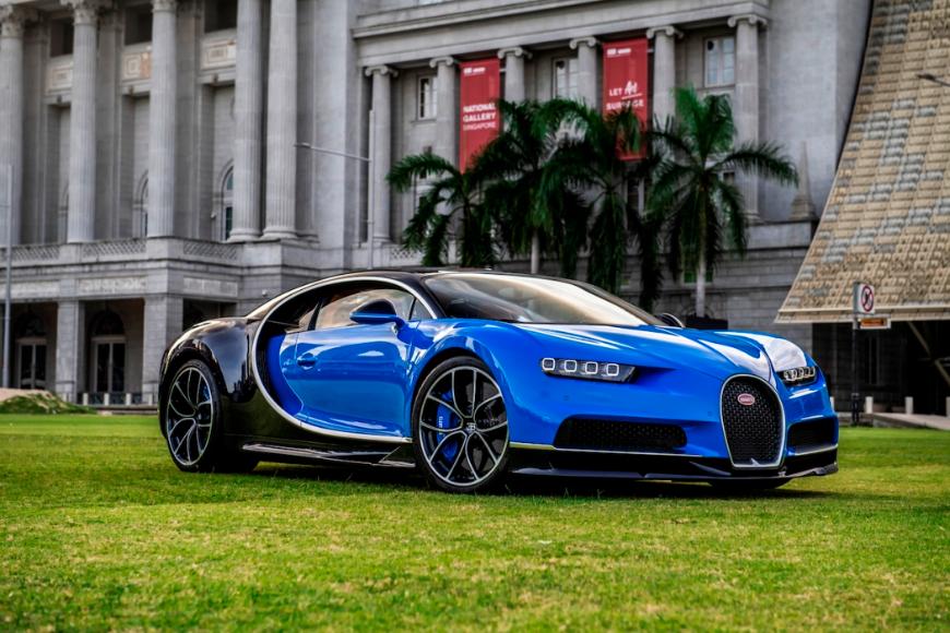 Стоимость владения гиперкаром Bugatti Chiron за 10 лет составит 7 млн рублей