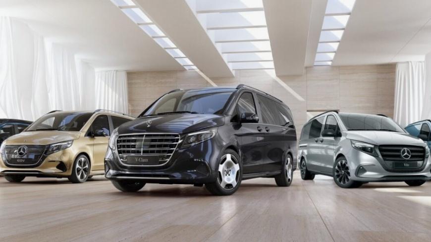 Mercedes-Benz V-класса и Vito обновлены одновременно по многим параметрам 