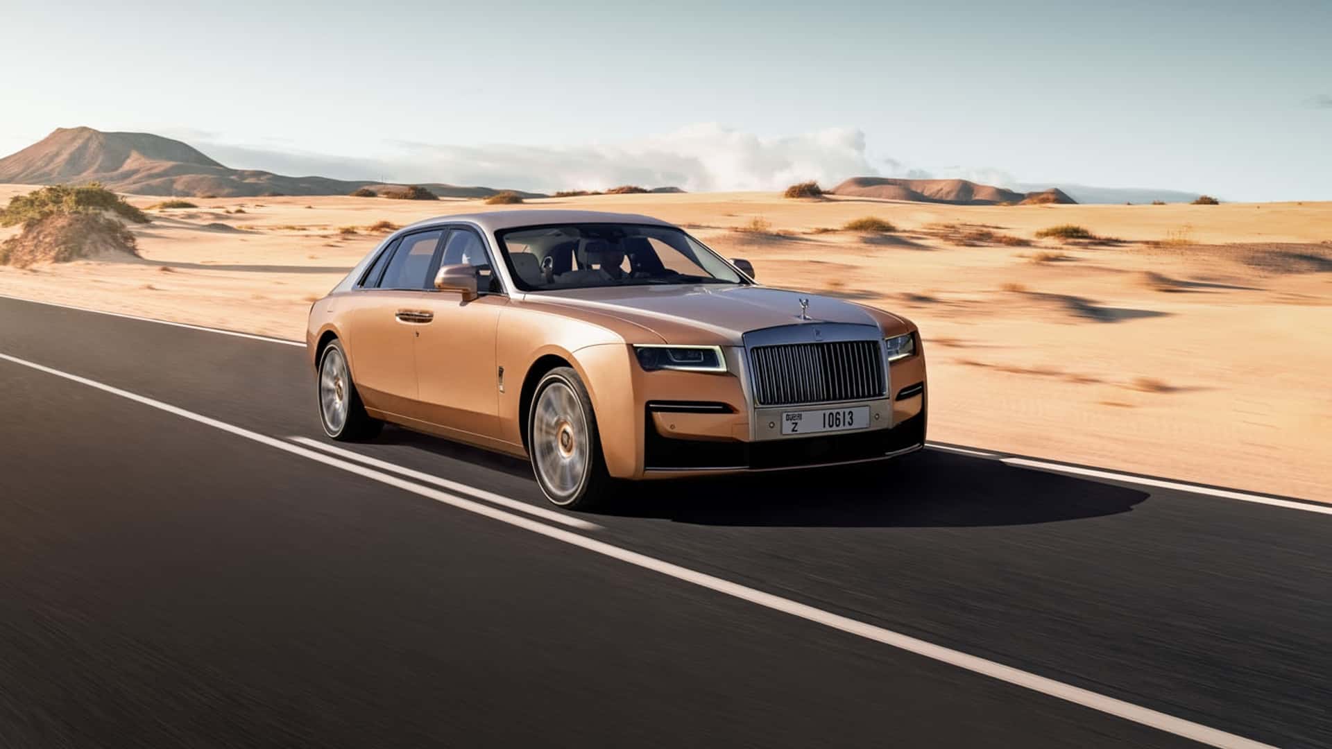 Rolls Royce Ghost 2020 черный матовый