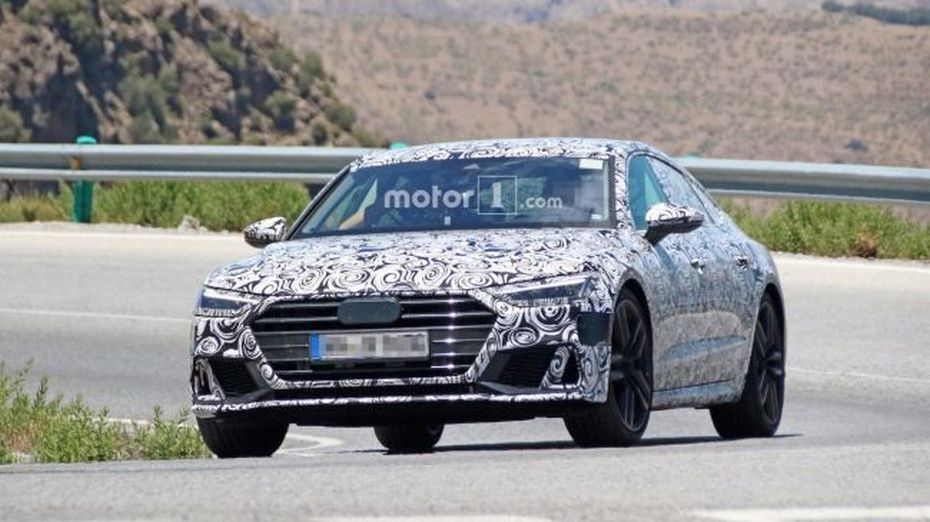Впервые на дорожных тестах была замечена новая спортивная Audi A7
