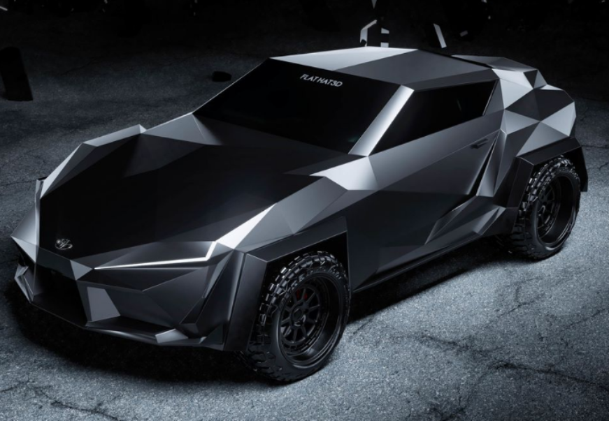 Концепт Toyota Supra выглядит как дерзкий чёрный бриллиант 