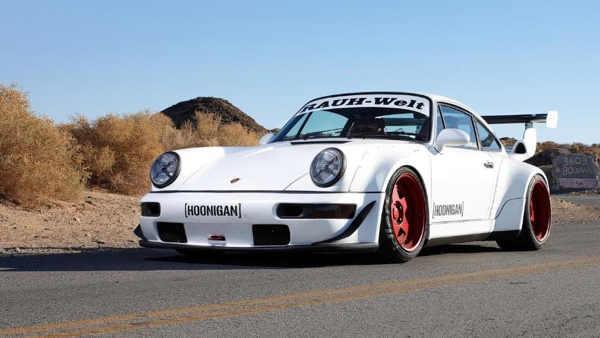 Тюнеры из ателье RWB освежили внешний вид купе Porsche 911 образца 1988 года 