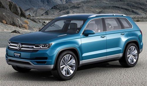 Серийная версия Volkswagen CrossBlue выйдет в 2015 году