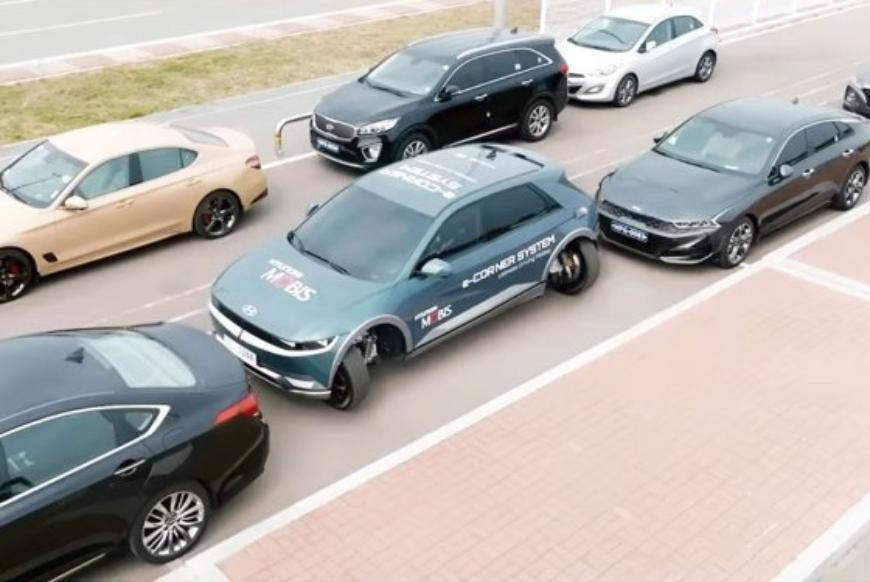 Компания Hyundai научит свои автомобили парковаться боком