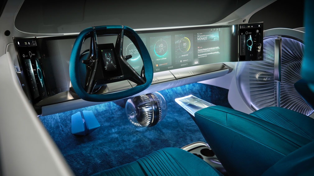 Компания DS представила интерьер будущих моделей электрических автомашин