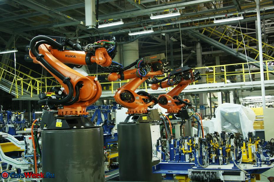 На заводе КАМАЗ установили новые сборочные роботы