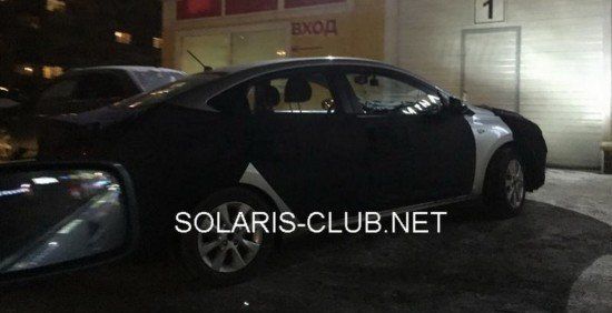 Появились снимки нового поколения Hyundai Solaris